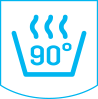 可在90°C下清洗